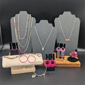 💖 Pretty in Pink Party – 10 Piece Jewelry Lot 💖